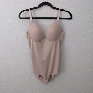 Assets By Spanx Nude Shapewear Bodysuit